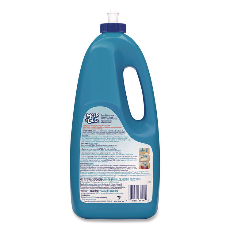Ready to Use Multi-Surface Floor Cleaner, Fresh Citrus Scent, 64 oz Bottle, 6/Carton