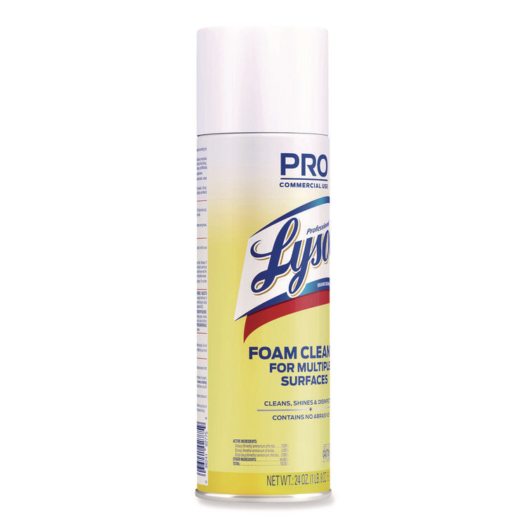 Disinfectant Foam Cleaner, 24 Oz Aerosol Spray, 12/carton