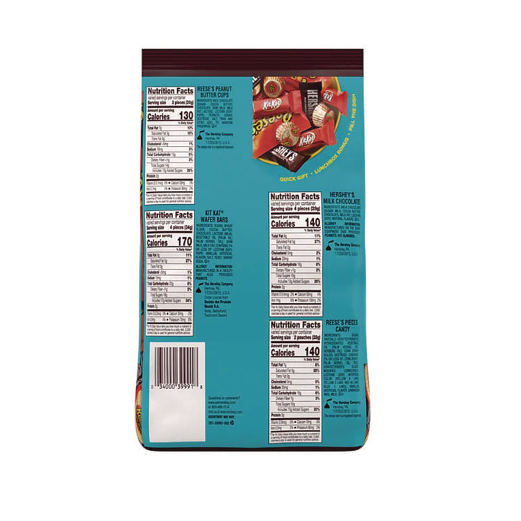 Party Pack Miniatures Milk Chocolate Variety, Assorted, 33.38 oz Bag