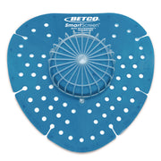 SmartSCREEN Urinal Screen, Ocean Blue Scent, Blue, 1 lb, 72/Carton