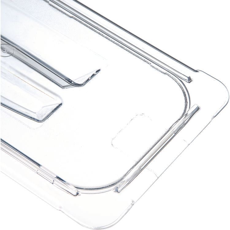 StorPlus Polycarbonate Handled Universal Lid, 7 x 12.5 x 0.88, Clear, Plastic