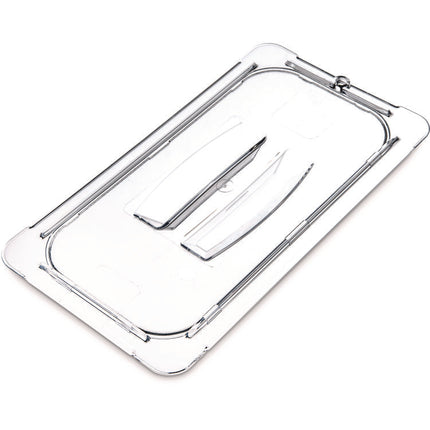 StorPlus Polycarbonate Handled Universal Lid, 7 x 12.5 x 0.88, Clear, Plastic