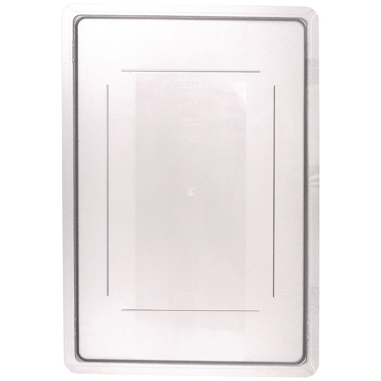 StorPlus Polycarbonate Food Storage Container Lid, 18 x 26 x 1.28, Clear, Plastic