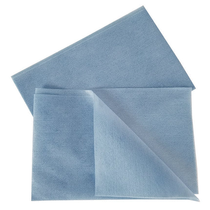 Deluxe Foodservice Wiper, 1-Ply, 13 x 21, Blue, 150/Carton