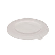 EarthChoice PP Lid for Fiber Blend Bowl, 8" Diameter, Clear, Plastic, 200/Carton
