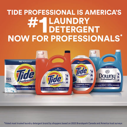 Commercial HE Liquid Laundry Detergent, 170 oz Pour Bottle, 4/Carton