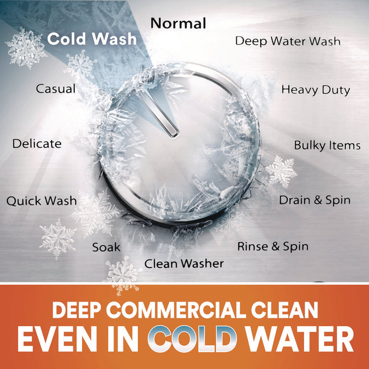 Commercial HE Liquid Laundry Detergent, 170 oz Pour Bottle, 4/Carton