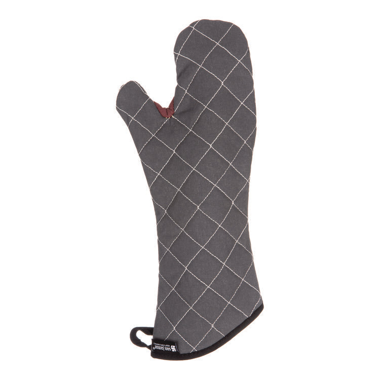 Bestguard Oven Mitt, 17", WebGuard Plus Fabric, Black, Pair
