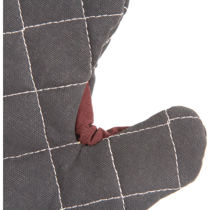 Bestguard Oven Mitt, 17", WebGuard Plus Fabric, Black, Pair