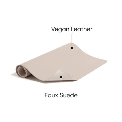 Vegan Leather Desk Pads, 31.5 x 15.7, SandStone