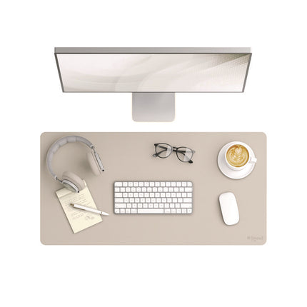 Vegan Leather Desk Pads, 31.5 x 15.7, SandStone