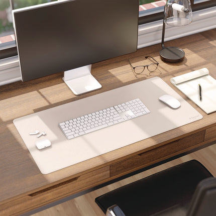 Vegan Leather Desk Pads, 31.5 x 15.7, SandStone