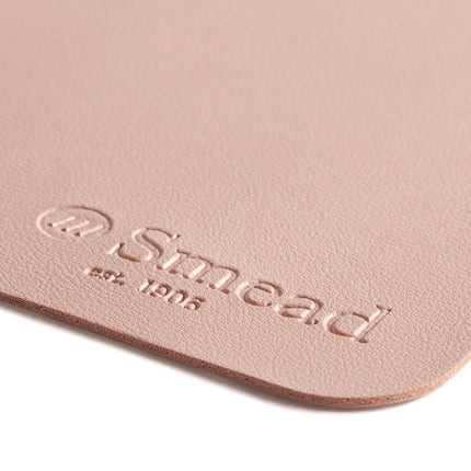 Vegan Leather Desk Pads, 23.6 x 13.7, Light Pink