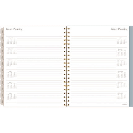Triad Weekly/Monthly Planner, Geometric Artwork, 11" x 9.25", Multicolor Cover, 12-Month (Jan to Dec): 2025