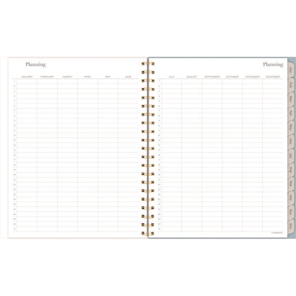 Triad Weekly/Monthly Planner, Geometric Artwork, 11" x 9.25", Multicolor Cover, 12-Month (Jan to Dec): 2025
