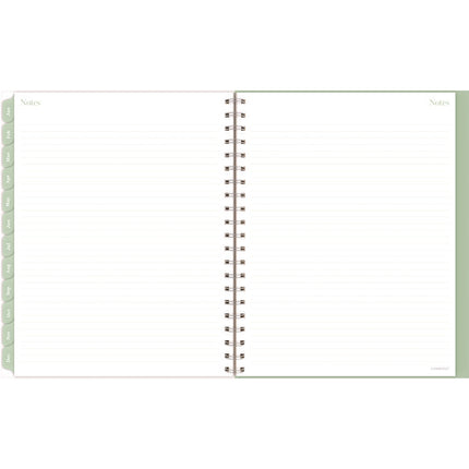 Ombre Weekly/Monthly Planner, Colorful Cloud Artwork, 11" x 9.25", Multicolor Cover, 12-Month (Jan to Dec): 2025