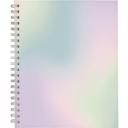 Ombre Weekly/Monthly Planner, Colorful Cloud Artwork, 11" x 9.25", Multicolor Cover, 12-Month (Jan to Dec): 2025