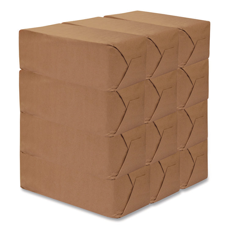 Select Full Fold II Napkins, 1-Ply, 12 x 8.5, White, 800/Pack, 12 Packs/Carton