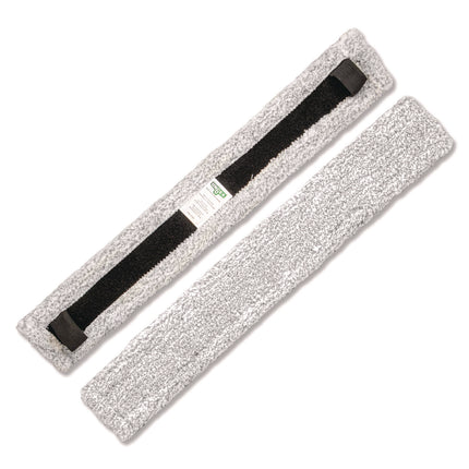 VisaVersa Pro Microfiber Replacement Pad, 10" Light Gray, 10/Carton