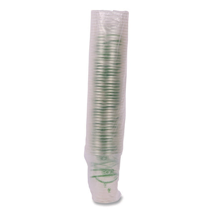 GreenStripe PLA Cold Cups, 10 oz, Plastic, Clear, 1,000/Carton