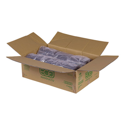 Salad Bowl Lids, Lids for 64 oz Squat Salad Bowls, 9.5" Diameter, Clear, Plastic, 300/Carton