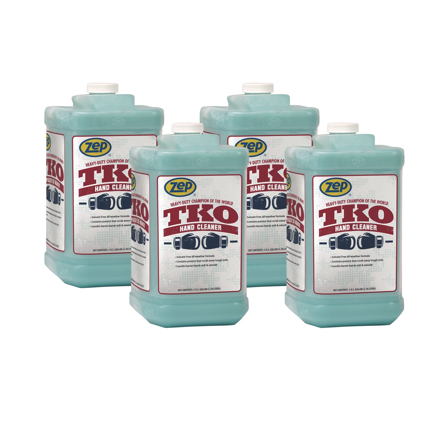 TKO Hand Cleaner Refill, Lemon Lime Scent, 1 gal, 4/Carton