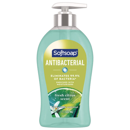 Antibacterial Hand Soap, Fresh Citrus Scent, 11.25 oz