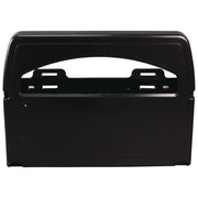 Toilet Seat Cover Dispenser, 16.4 X 3.05 X 11.9, Black, 2/carton