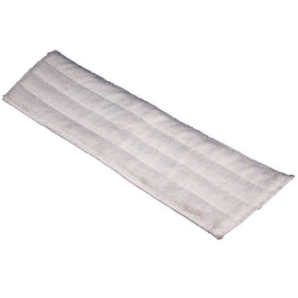 Microfiber Wet Mops, 18 X 5, White