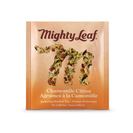 Whole Leaf Tea Pouches, Chamomile Citrus, 15/box