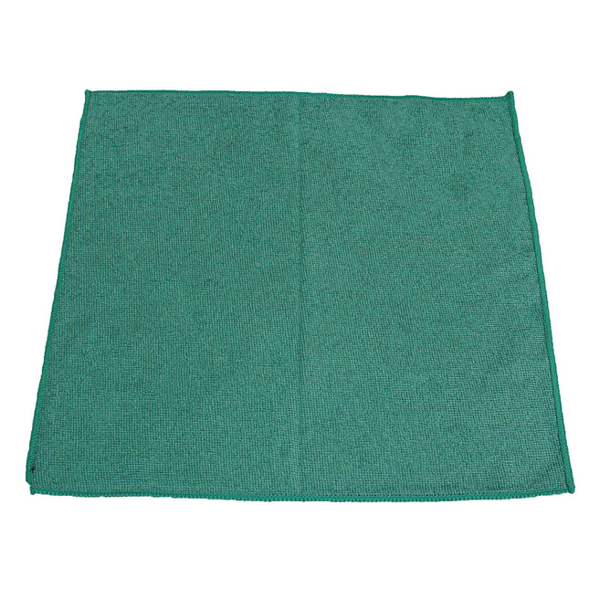 Lightweight Microfiber Cloths, 16 X 16, Green, 240/carton