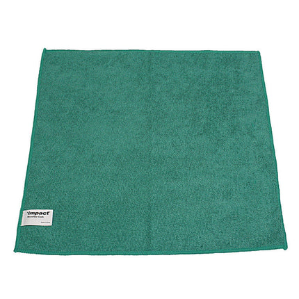 Lightweight Microfiber Cloths, 16 X 16, Green, 240/carton