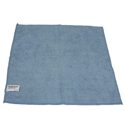 Lightweight Microfiber Cloths, 16 X 16, Blue, 240/carton