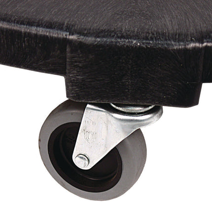 GatorAnchor Anchor Dolly, 250 lb Capacity, 23.5 Diameter, Black, 2/Carton