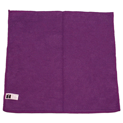 Premium Microfiber Cloths, 15.75 x 15.6, Purple, 180/Carton
