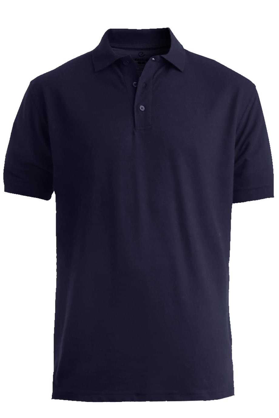 EDWARDS MENS BLENDED PIQUE SHORT SLEEVE POLO