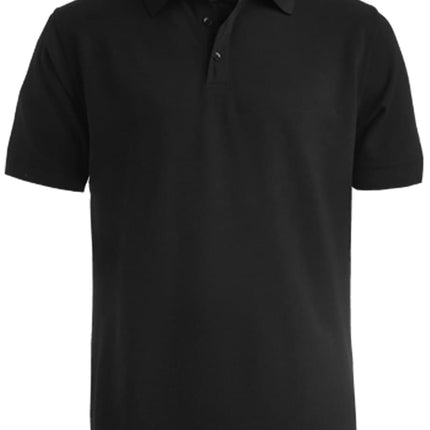 EDWARDS MENS BLENDED PIQUE SHORT SLEEVE POLO