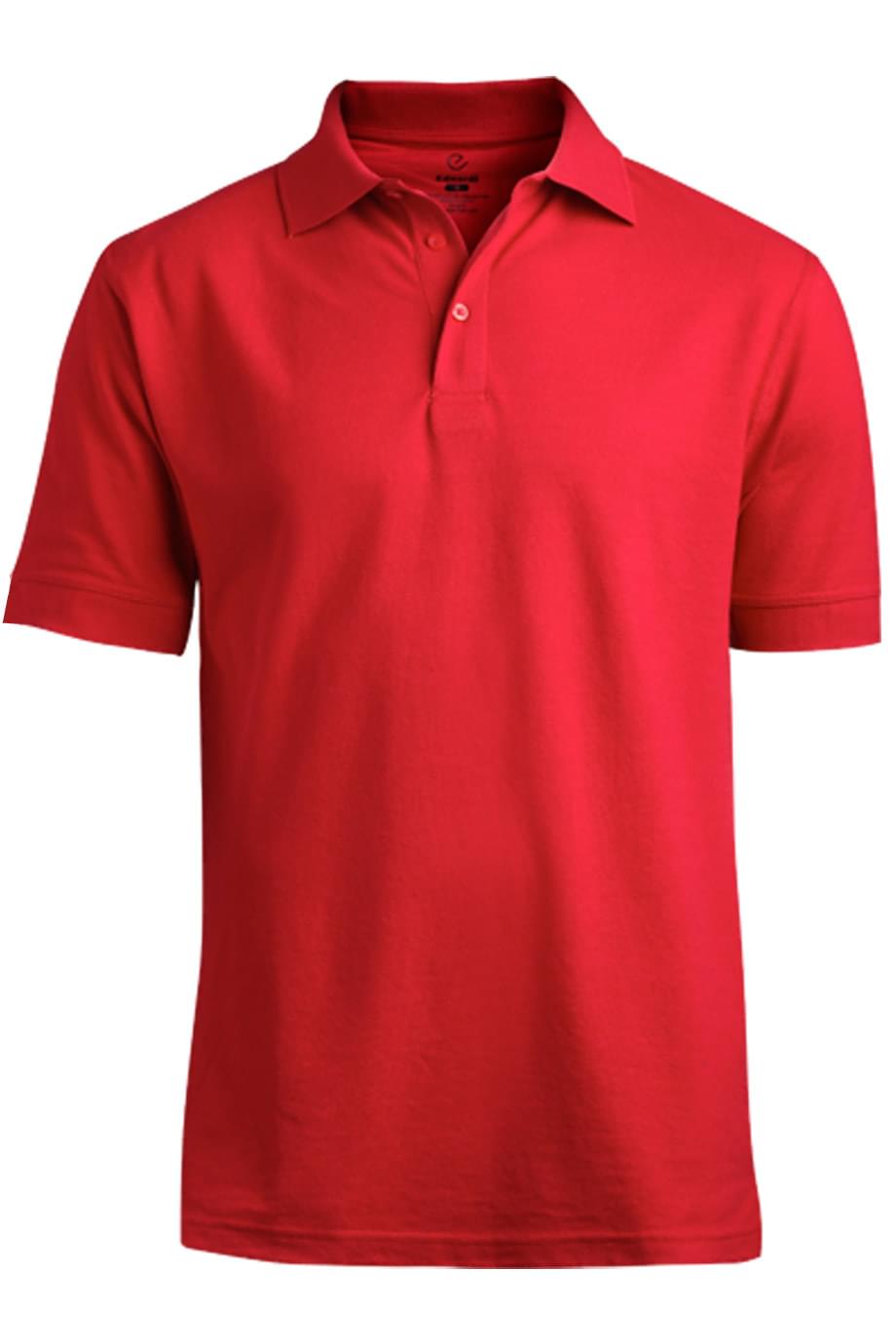 EDWARDS MENS BLENDED PIQUE SHORT SLEEVE POLO