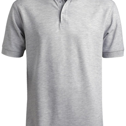 EDWARDS MENS BLENDED PIQUE SHORT SLEEVE POLO