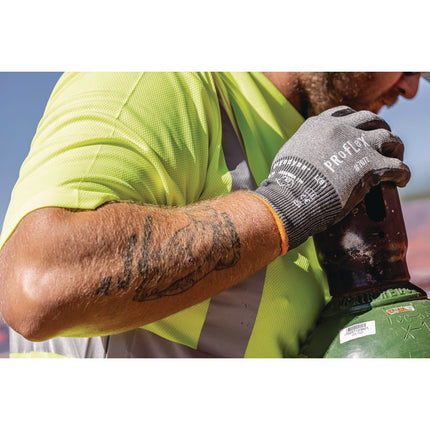 ProFlex 7072 ANSI A7 Nitrile-Coated CR Gloves, Gray, X-Small, Pair