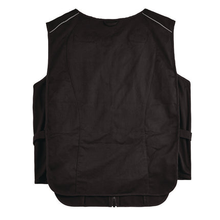 Chill-Its 6255 Lightweight Phase Change Cooling Vest, Cotton/Polyester, 2X-Large/3X-Large, Black