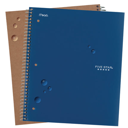 Wirebound Notebook, 1-Subject, Medium/College Rule, Randomly Assorted Cover Color, (100) 11 x 8.5 Sheets