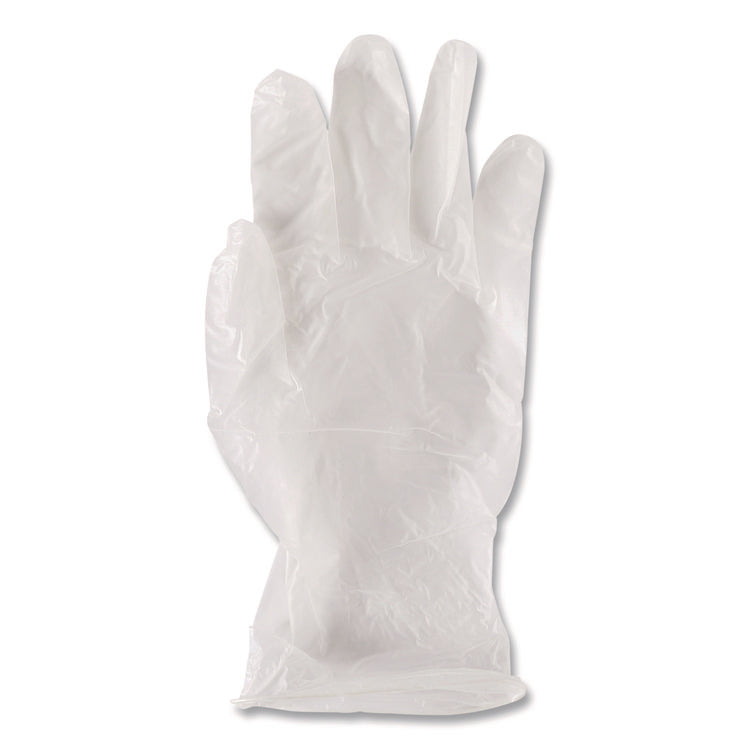 General Purpose Vinyl Gloves, Powder/Latex-Free, 2.6 mil, Small, Clear, 100/Box