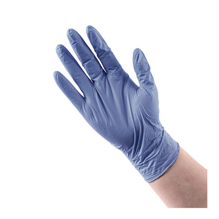 Disposable General-Purpose Nitrile Gloves, Large, Blue, 4 mil, 1,000/Carton
