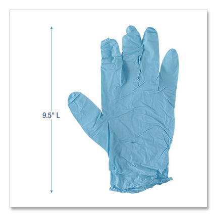 Disposable Examination Nitrile Gloves, X-Large, Blue, 5 mil, 1,000/Carton