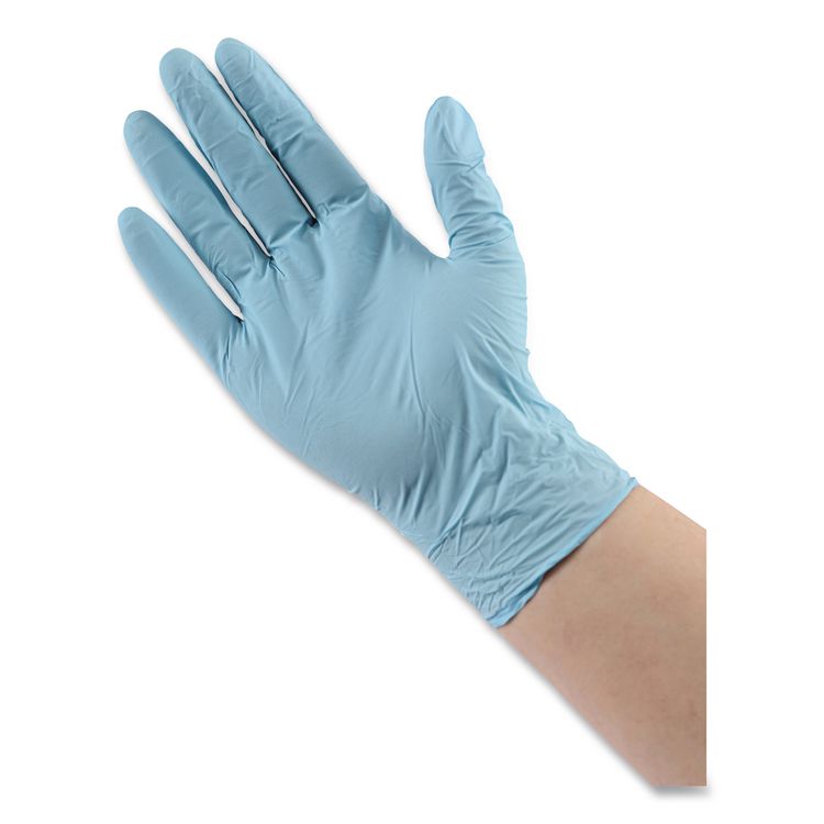 Disposable Examination Nitrile Gloves, X-Large, Blue, 5 mil, 1,000/Carton