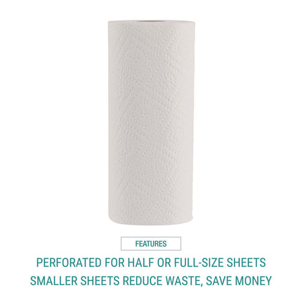 Premium Kitchen Roll Towels, 2-Ply, 11 x 6, White, 110/Roll, 12 Rolls/Carton