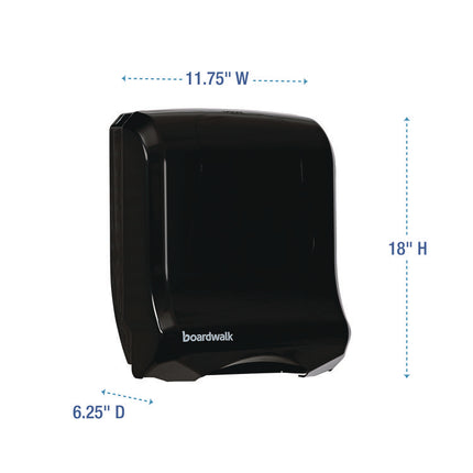 Ultrafold Multifold/c-Fold Towel Dispenser, 11.75 X 6.25 X 18, Black Pearl