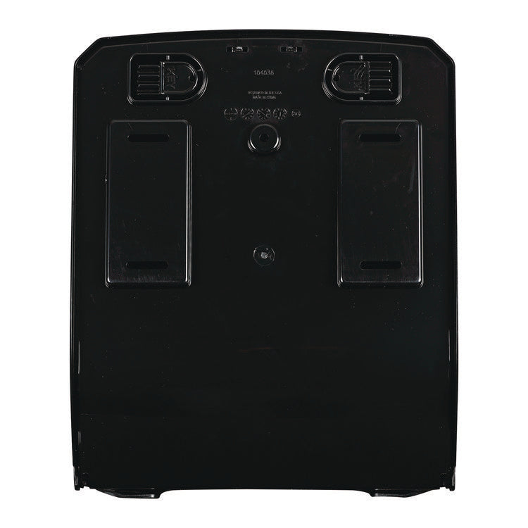 Ultrafold Multifold/c-Fold Towel Dispenser, 11.75 X 6.25 X 18, Black Pearl