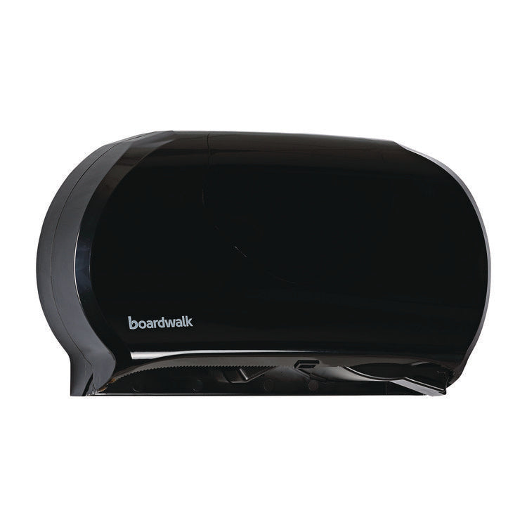 Jumbo Twin Toilet Tissue Dispenser, 20.25 x 6 x 12.25, Black